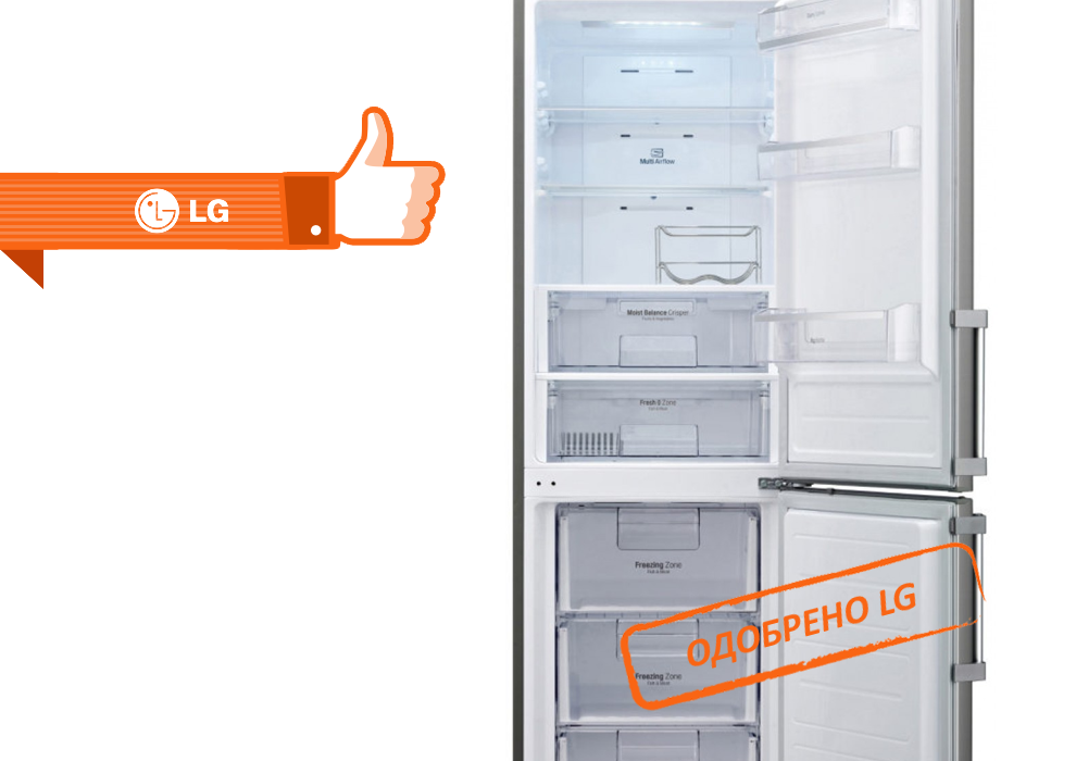 Ремонт холодильников LG в Реутове
