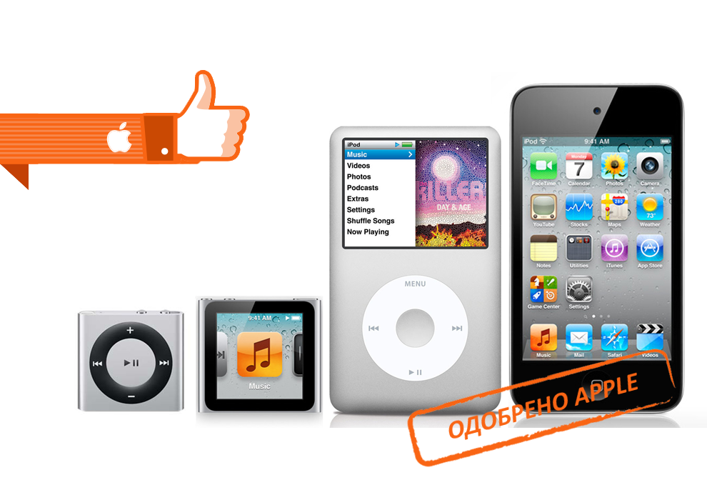Ремонт Apple iPod в Реутове